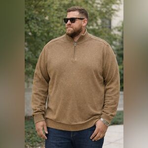 Sweater Quarter Zip XXL OSCAR DE LA RENTA